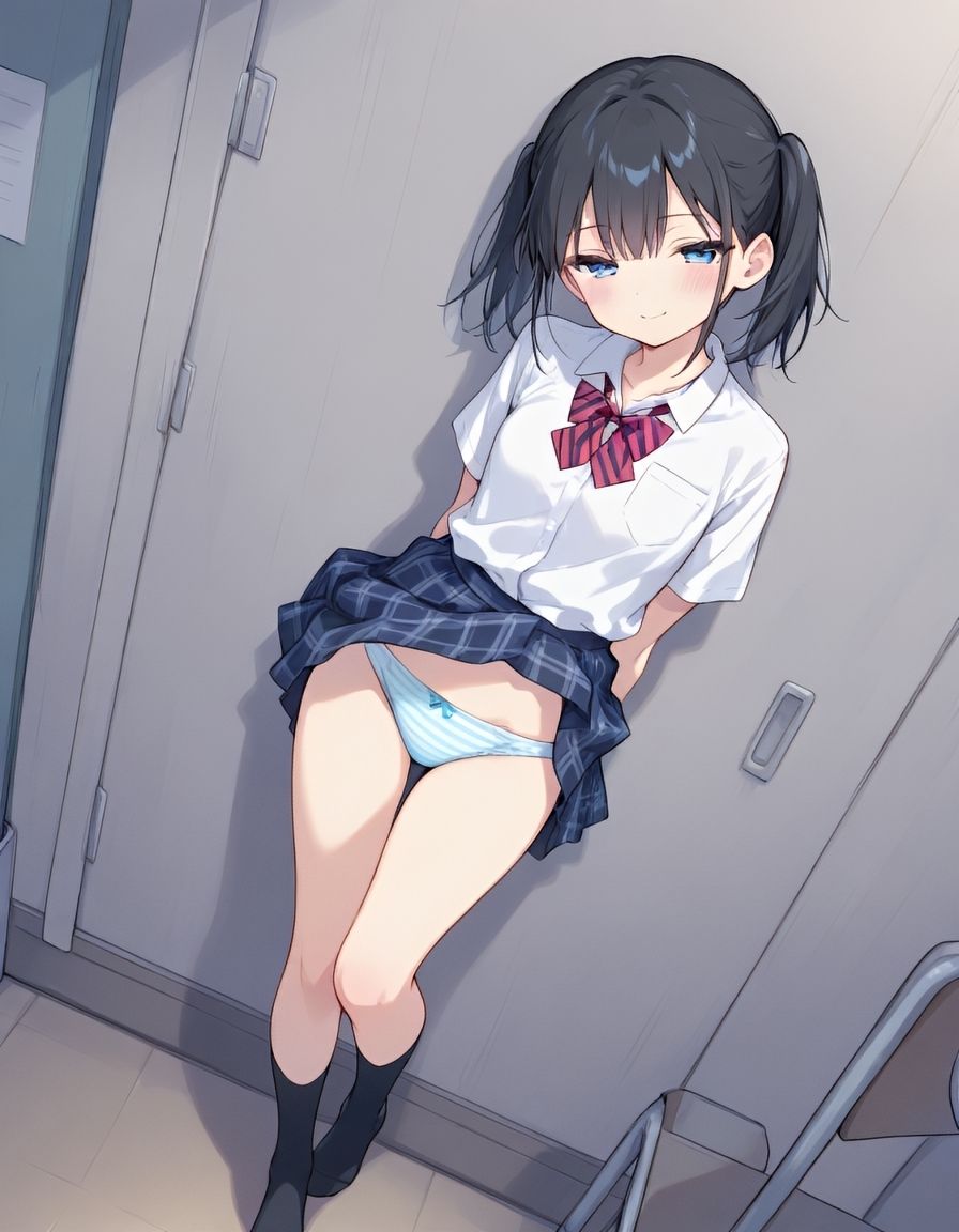 『えっちで可愛い黒髪ちゃん。』vol.4 -誰もいない教室で、内緒の見せつけおなにー。-_3