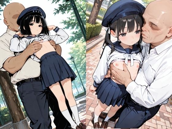 つるぺた3人娘公園でおじさんにされたいけない事の記録_6