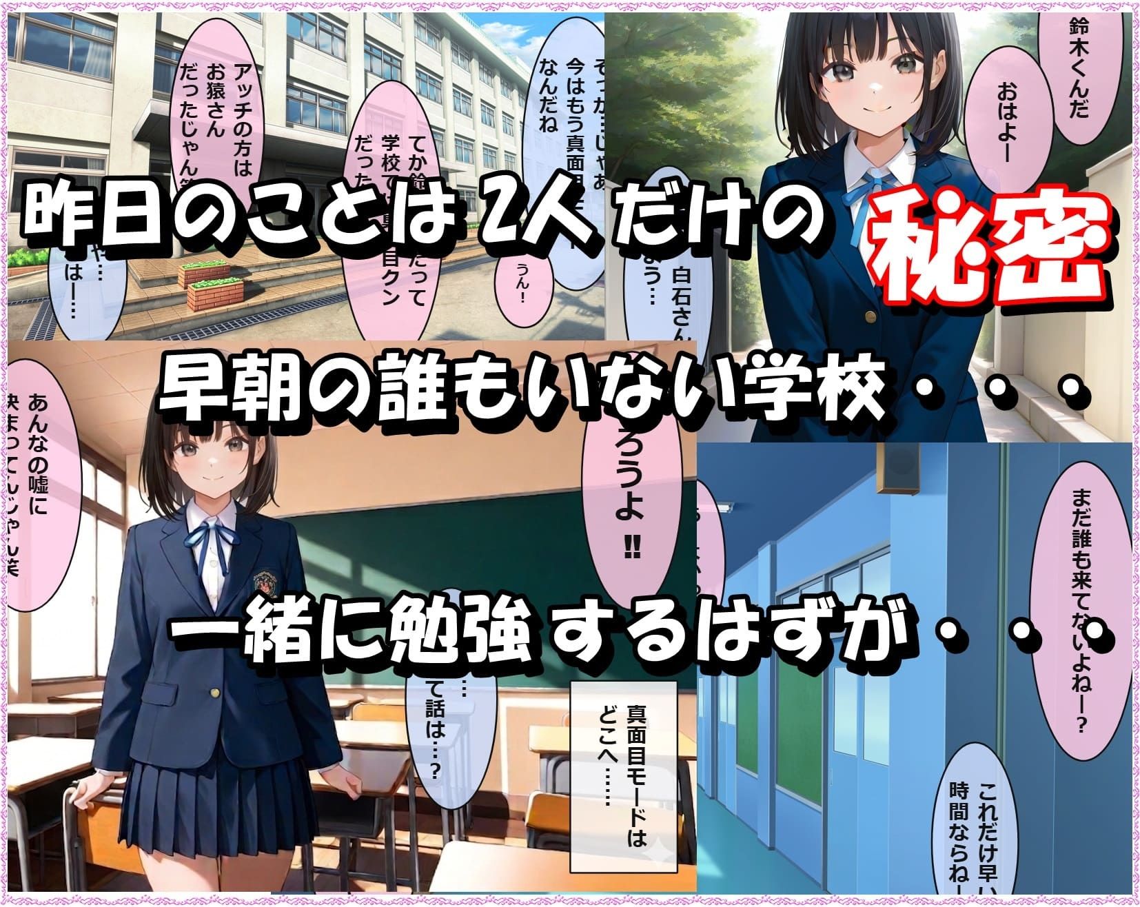 カワイイあの子はホントはビッチ! 〜清楚系お嬢様の托卵計画〜 画像6