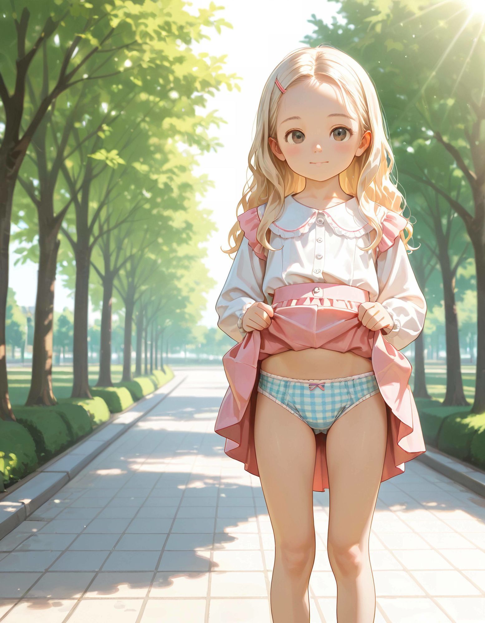 かわいいあの子のパンツとスジとくぱぁが見たい！_5