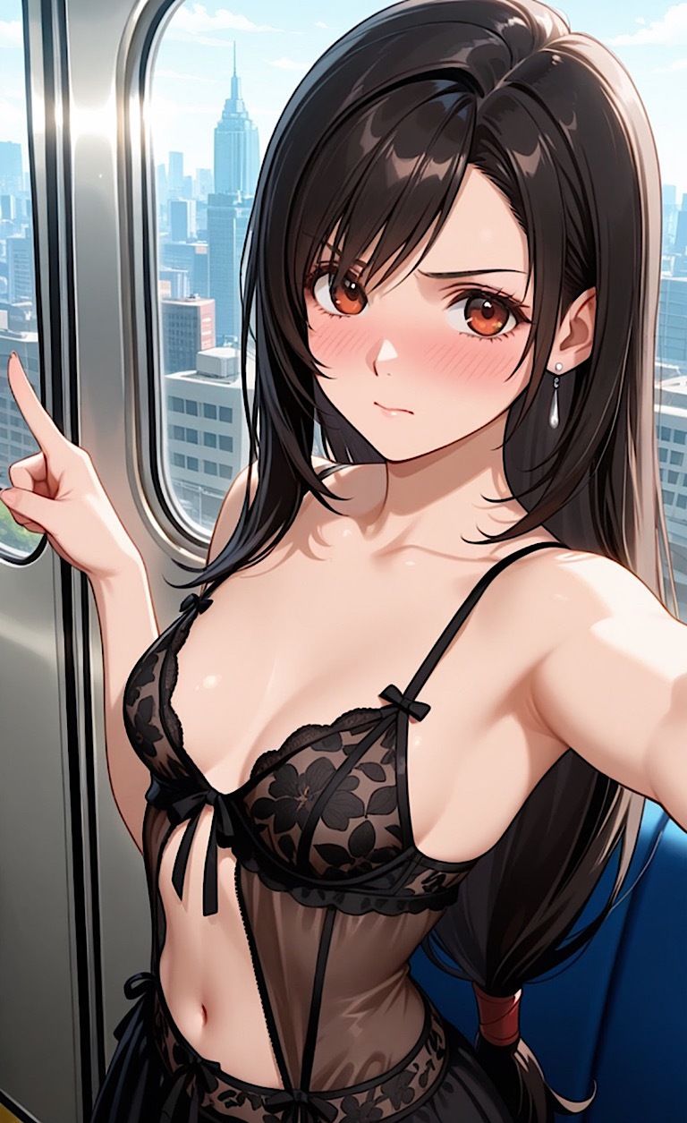 【女戦士】屈辱キモオタと露出デート画像がフ◯ンザに流出！ 画像2