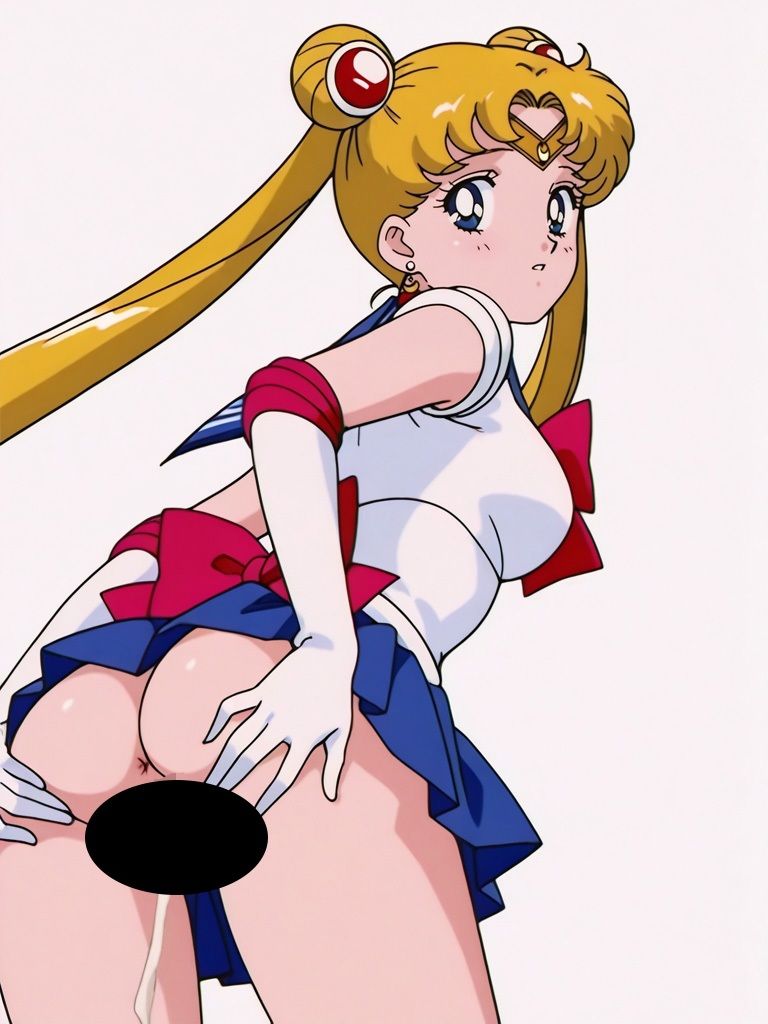 『セーラームーン その1』ヒロイン脱がしてみた スマホでも見やすい縦型 ムキムキ色黒モブがヤリたい放題 シチュエーション&クオリティ厳選済み450枚! 画像2