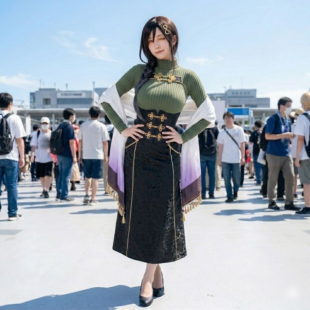 【脱衣コス】白〇巴/に〇さんじ 写真集 グラビア サンプル6