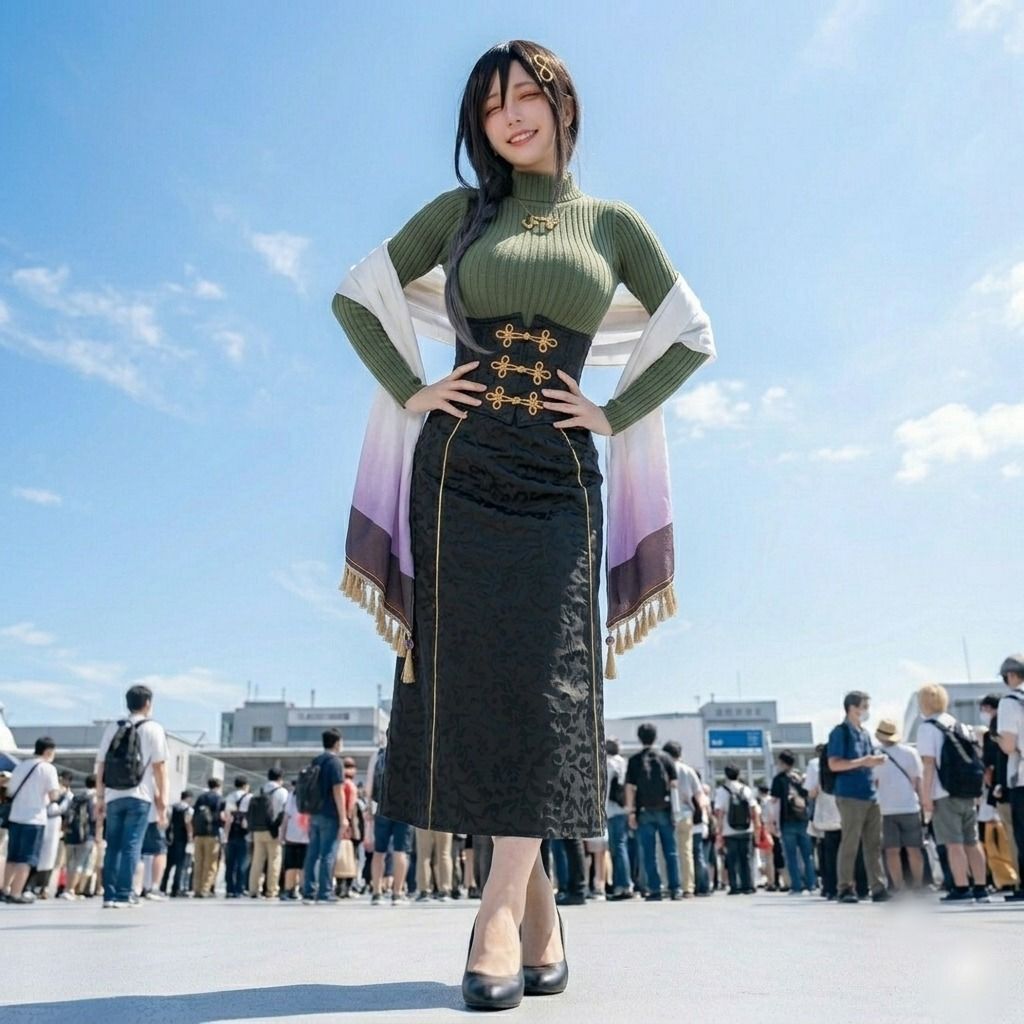 【脱衣コス】白〇巴/に〇さんじ 写真集 グラビア サンプル8