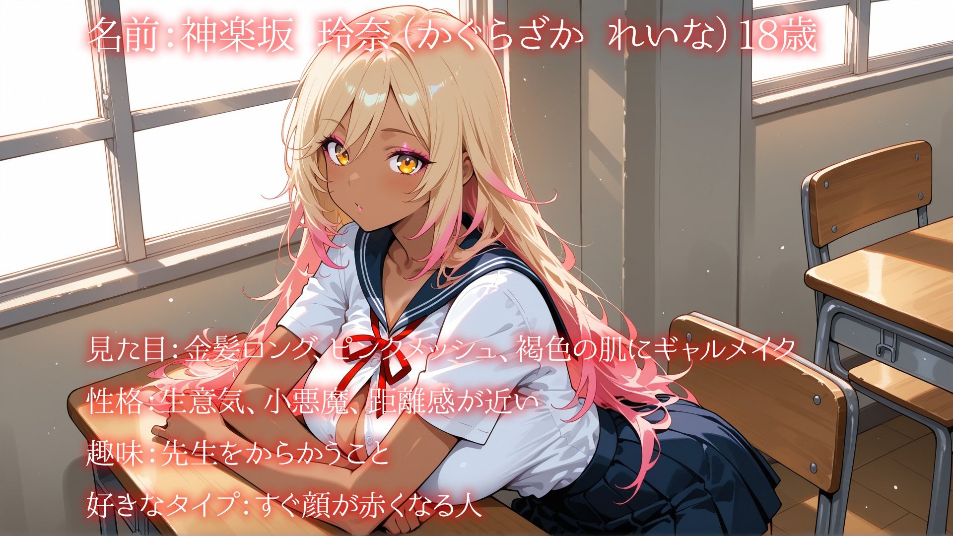 童貞教師×爆乳黒ギャル巫女  学校では僕をからかう生徒を、神社でハメまくった サンプル1
