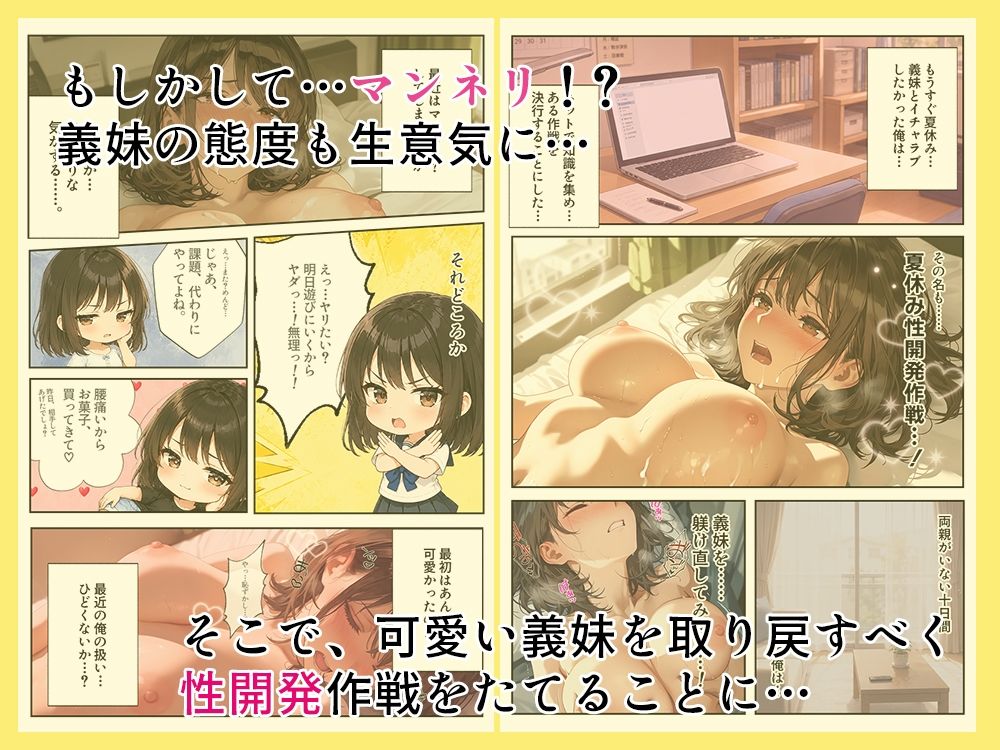 夏休み義妹に性開発してみた話〜取り戻せ！イチャラブSEX！〜 サンプル2