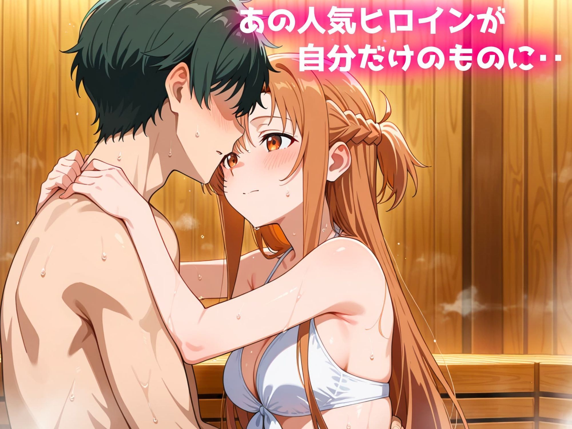 人気ヒロインに中出しができるサウナ〜結城明日奈編〜 サンプル2