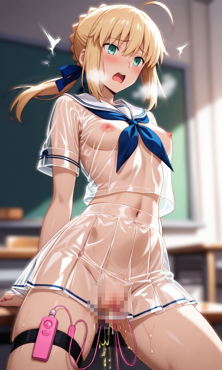 セ〇バー  スケスケセーラー服でHな日常 画像3