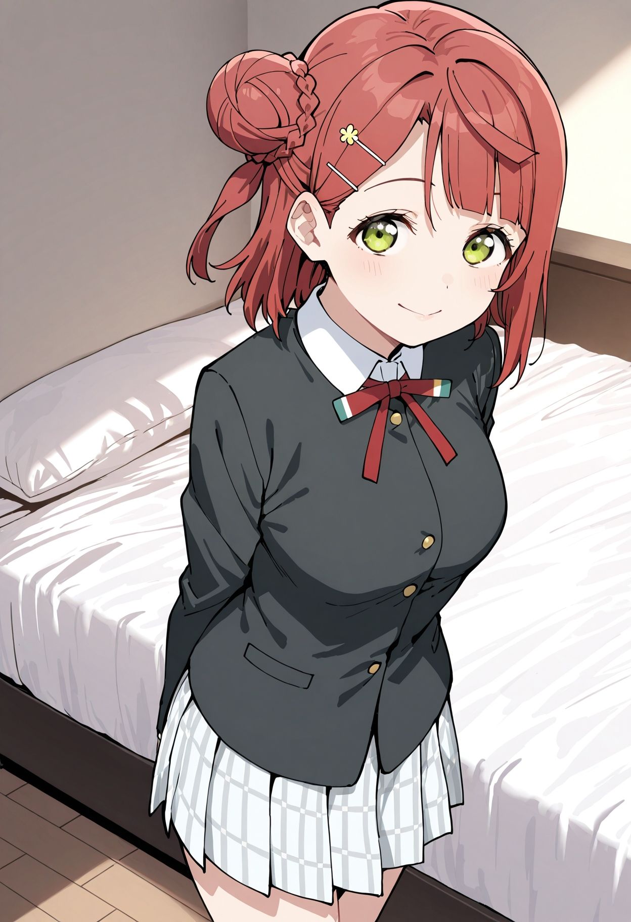 ラブライ◯！ 上◯歩夢 エロCG集 画像1