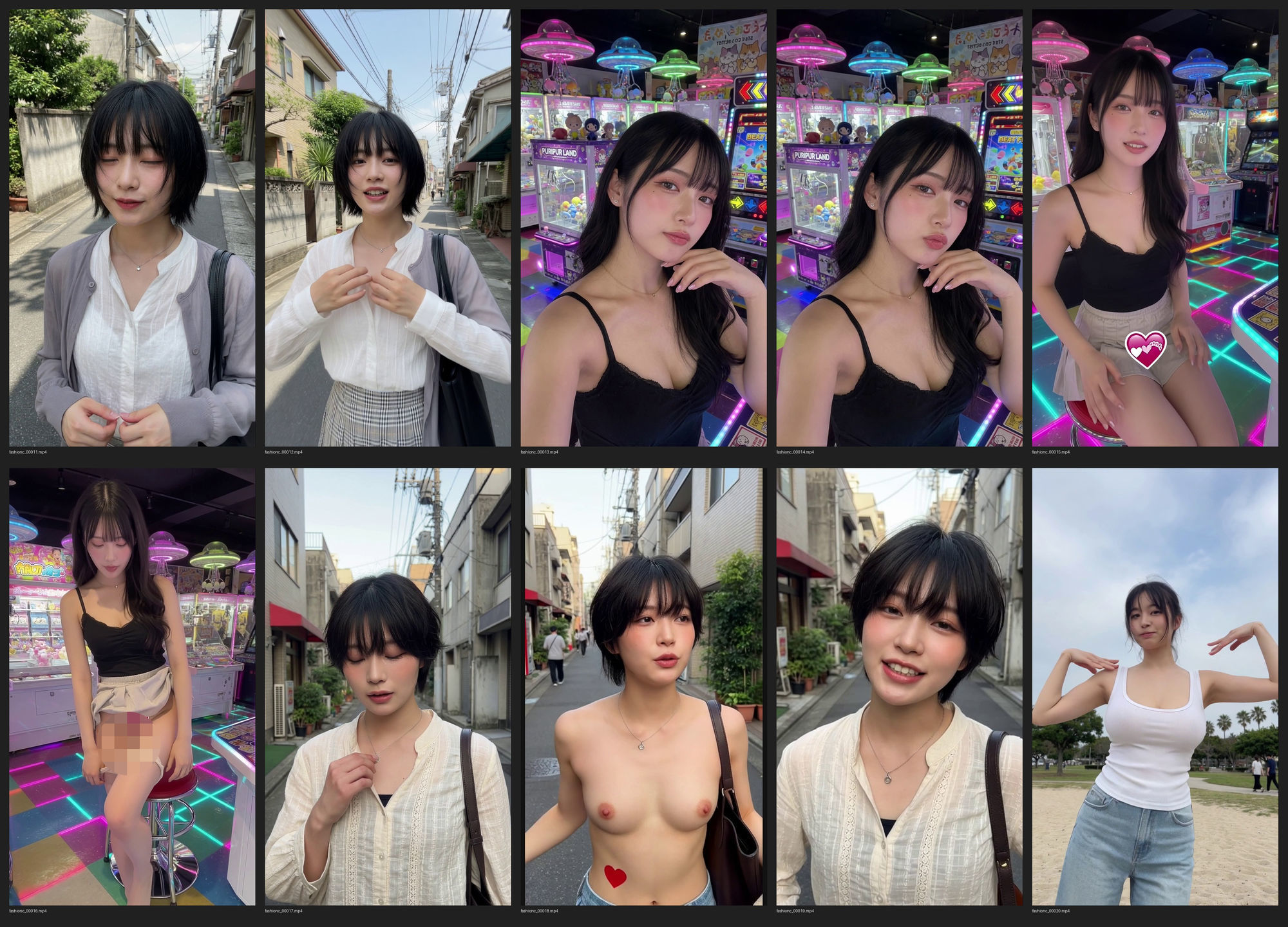最新AI！  今日のコーデ？裸が一番！上も下も脱いでみた＋他  約9分 画像2