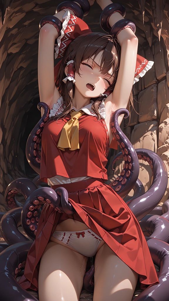 東方触手絵巻〜博麗霊夢編〜 サンプル2