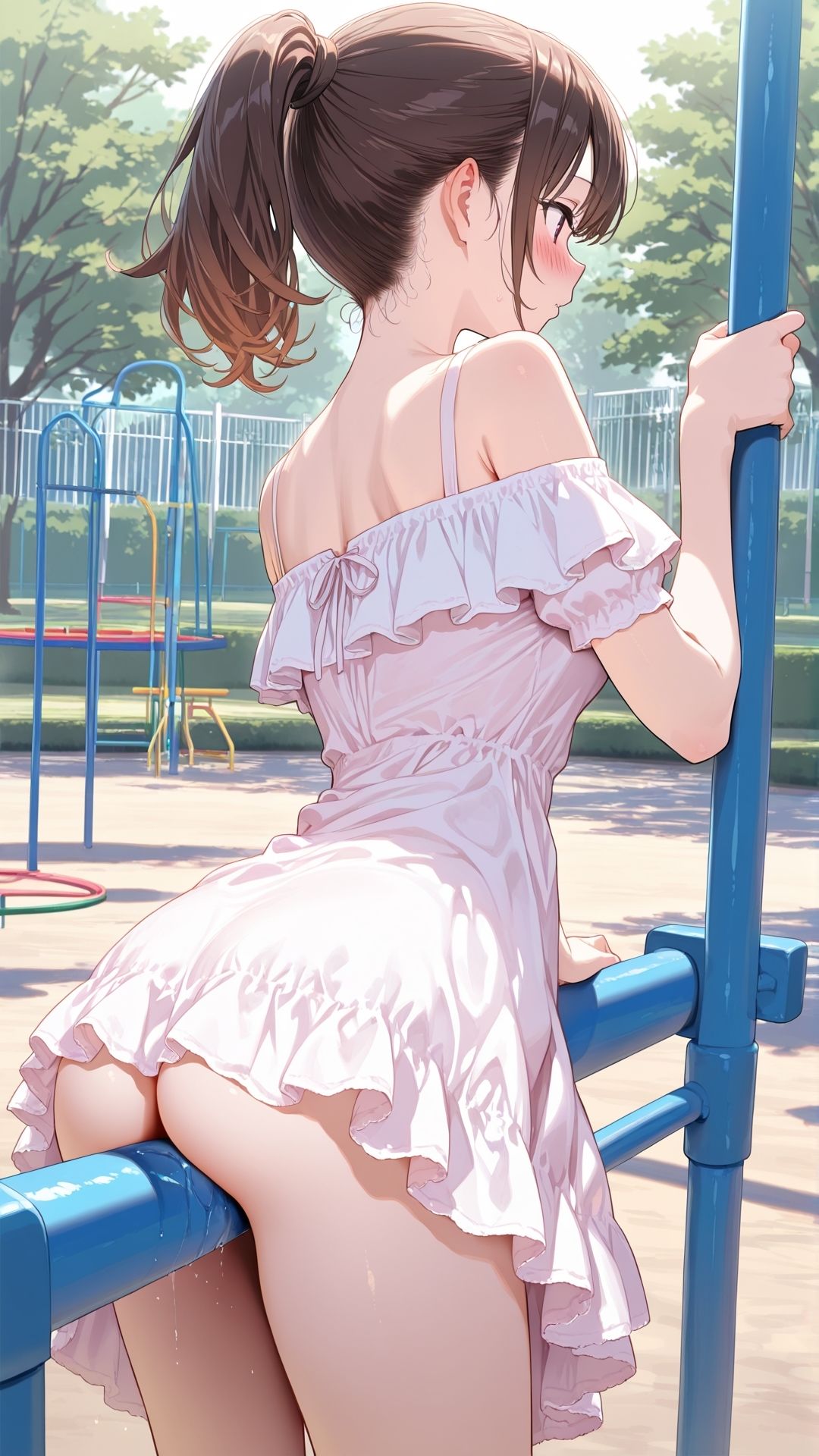 【角オナニー動画】きもちいい角を見つけちゃった女の子たち10本〜番外編パート（2）〜一人遊び しちゃう女の子 サンプル3