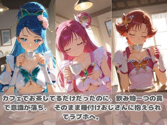 種付けおじさんに眠らされて拉致されたら、媚薬で毎日中出し調教www プ〇キュア02 画像1