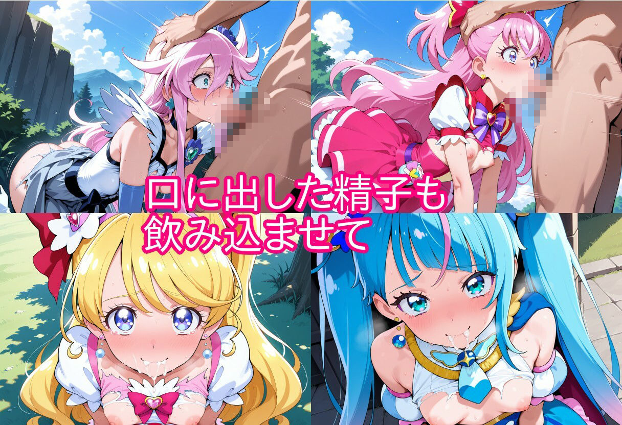 プリキュアの命乞い 何でもします、許してください… 画像4