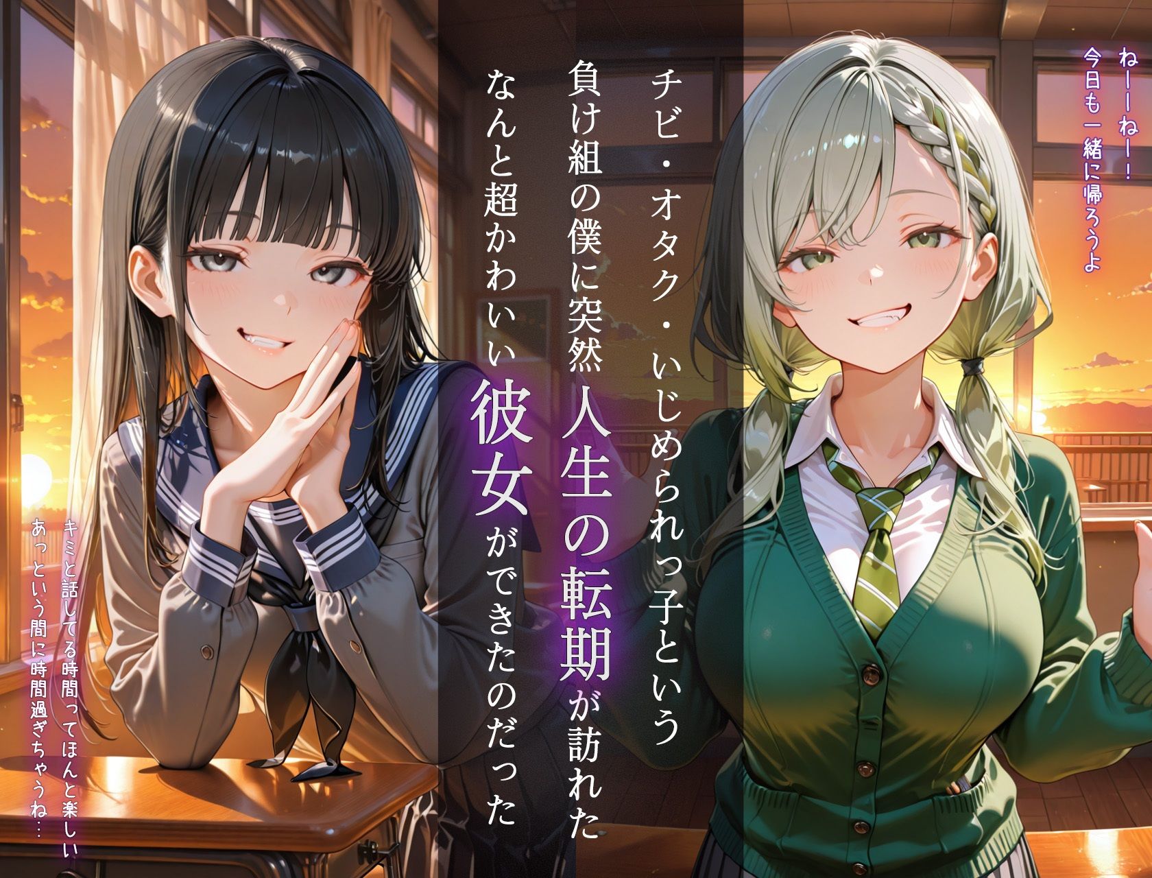 隠れドSのJKオタク彼女に性癖歪められて搾精されまくった話 画像1