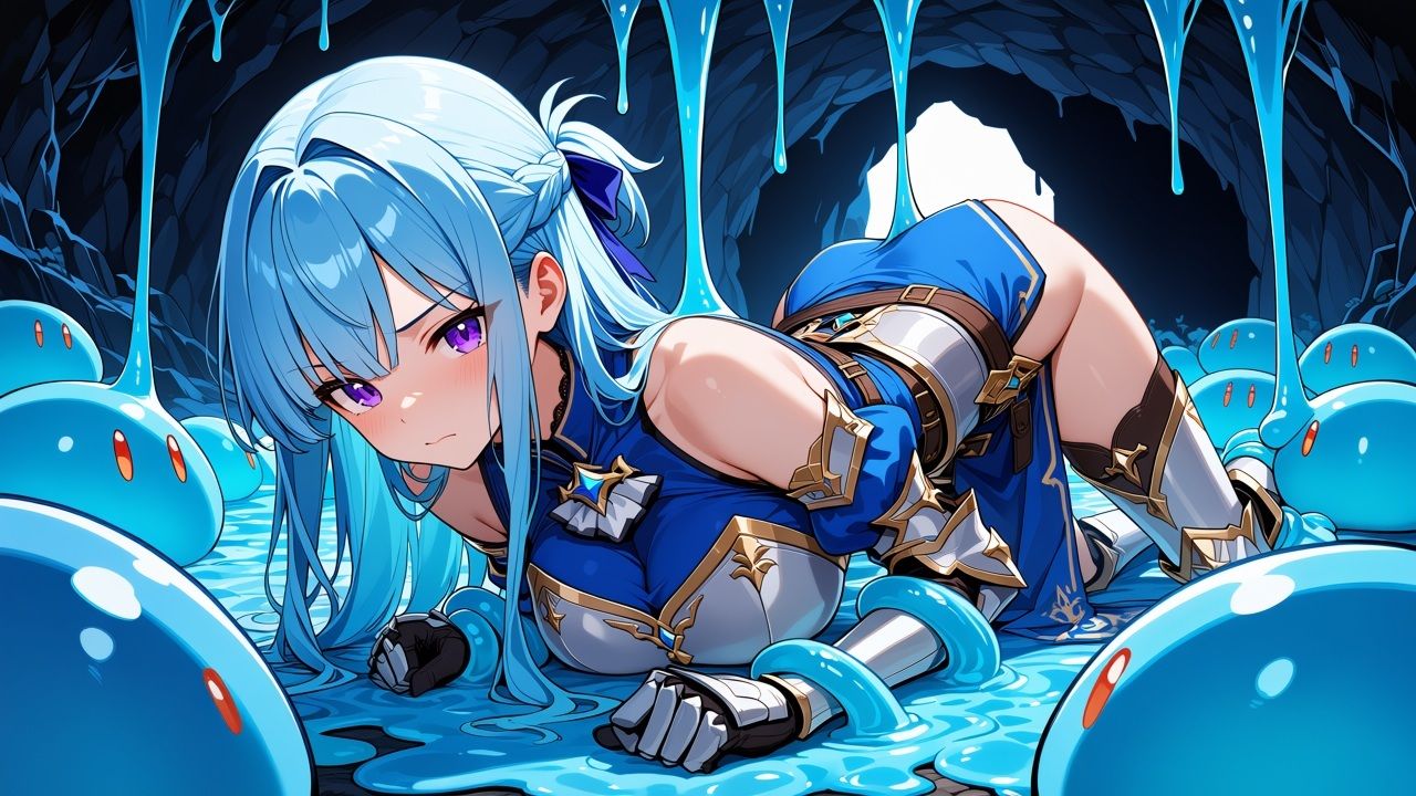 スライムの逆襲 -触手の魔の手- 画像1