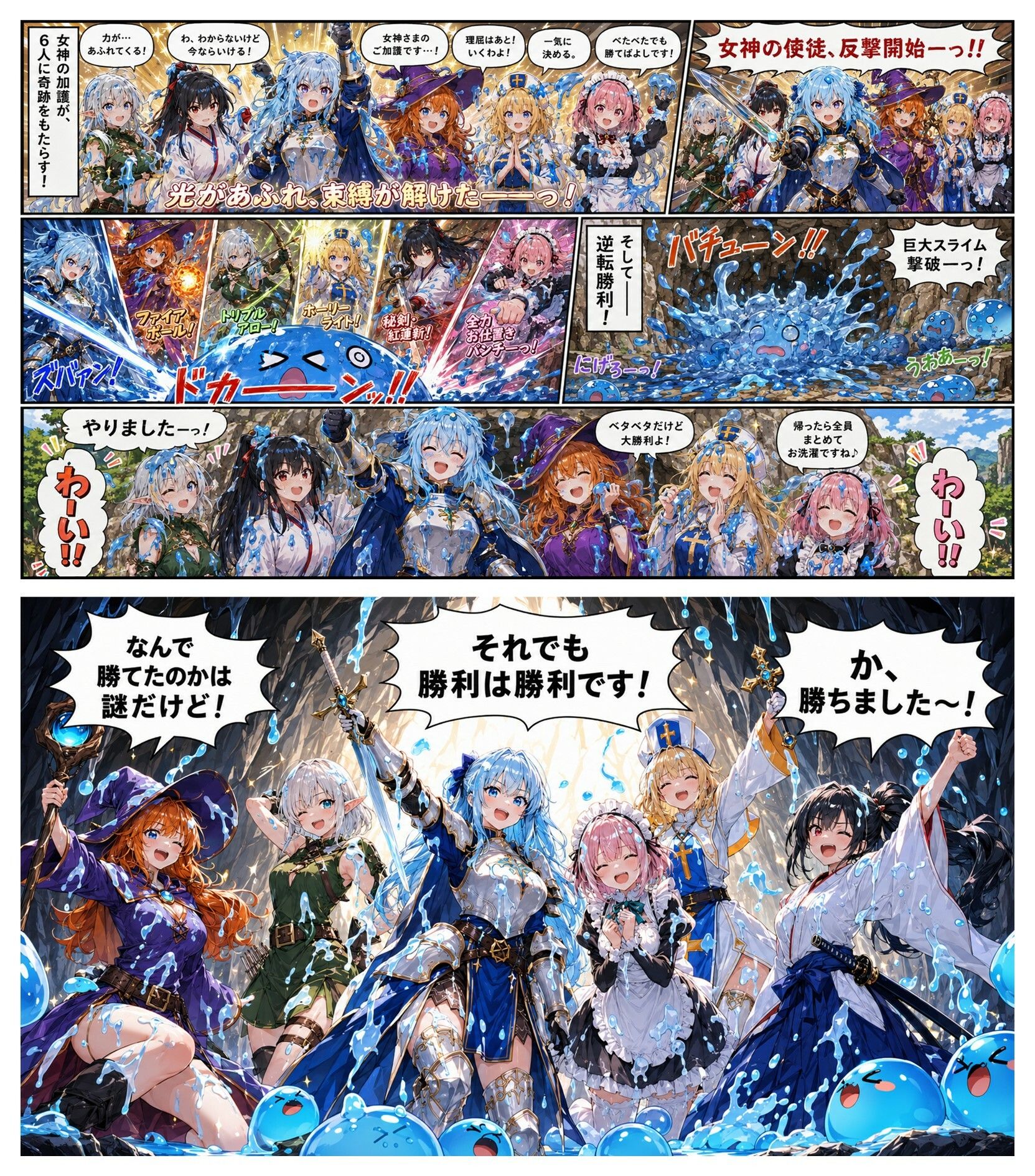 スライムの逆襲 -触手の魔の手- 画像7