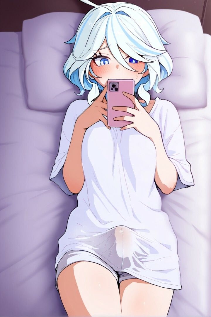 ふたなりフリーナ  おもちゃでオナニー サンプル2
