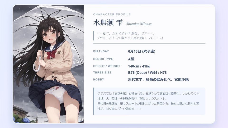 シチュ・ログ Vol.1 雨 サンプル6