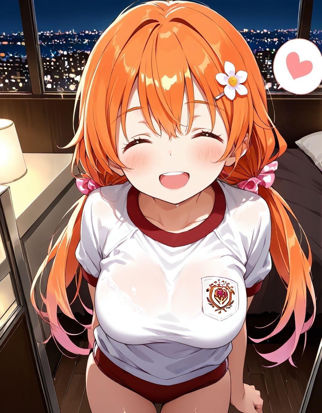 どこでもセックスするのが当たり前になっちゃった世界 赤ブルマ編 サンプル1