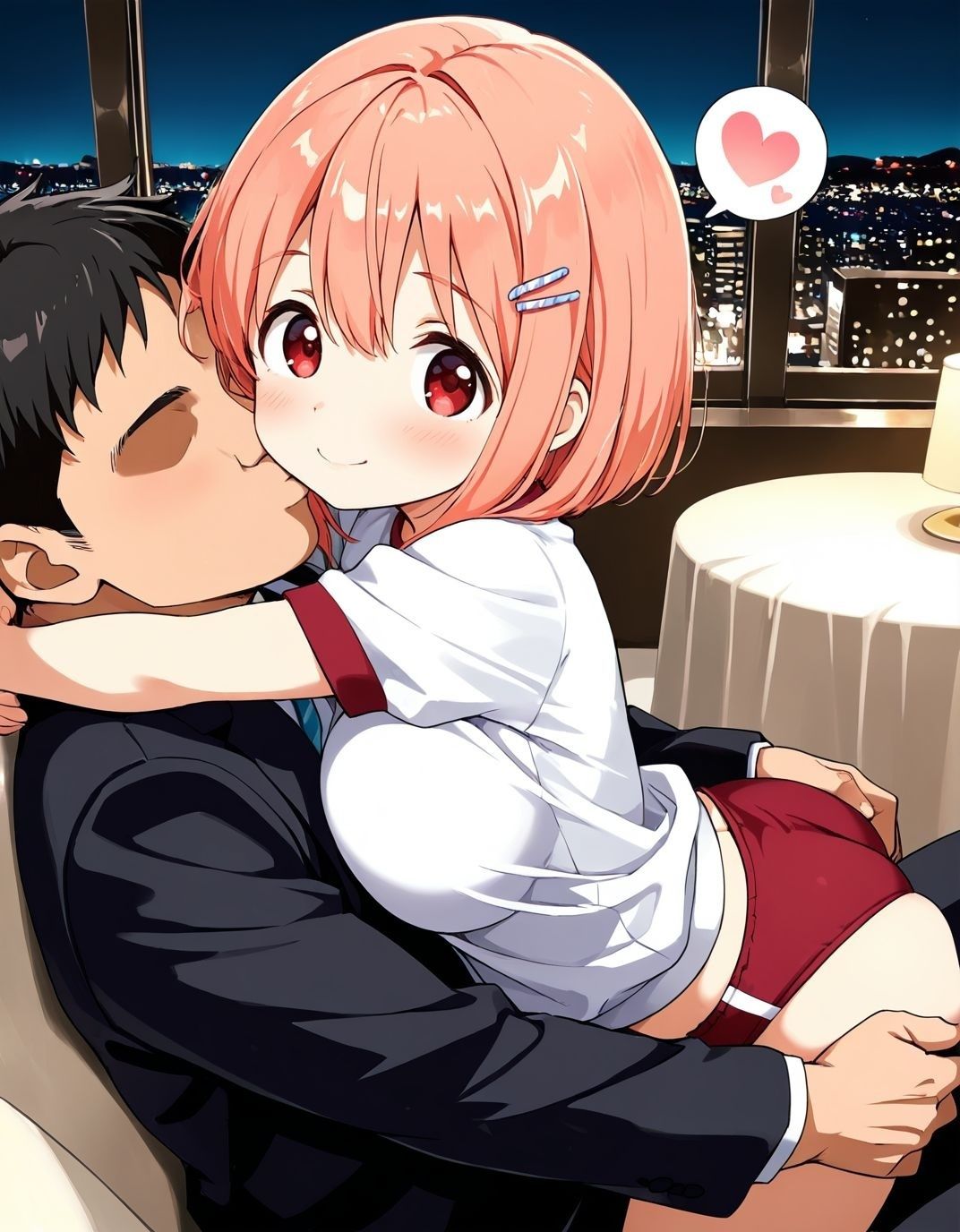 どこでもセックスするのが当たり前になっちゃった世界 赤ブルマ編 サンプル2