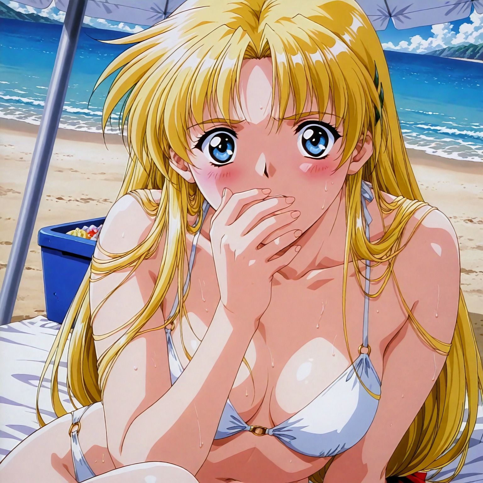 剣士シャ〇ンの休日イチャラブ海デート編 画像2