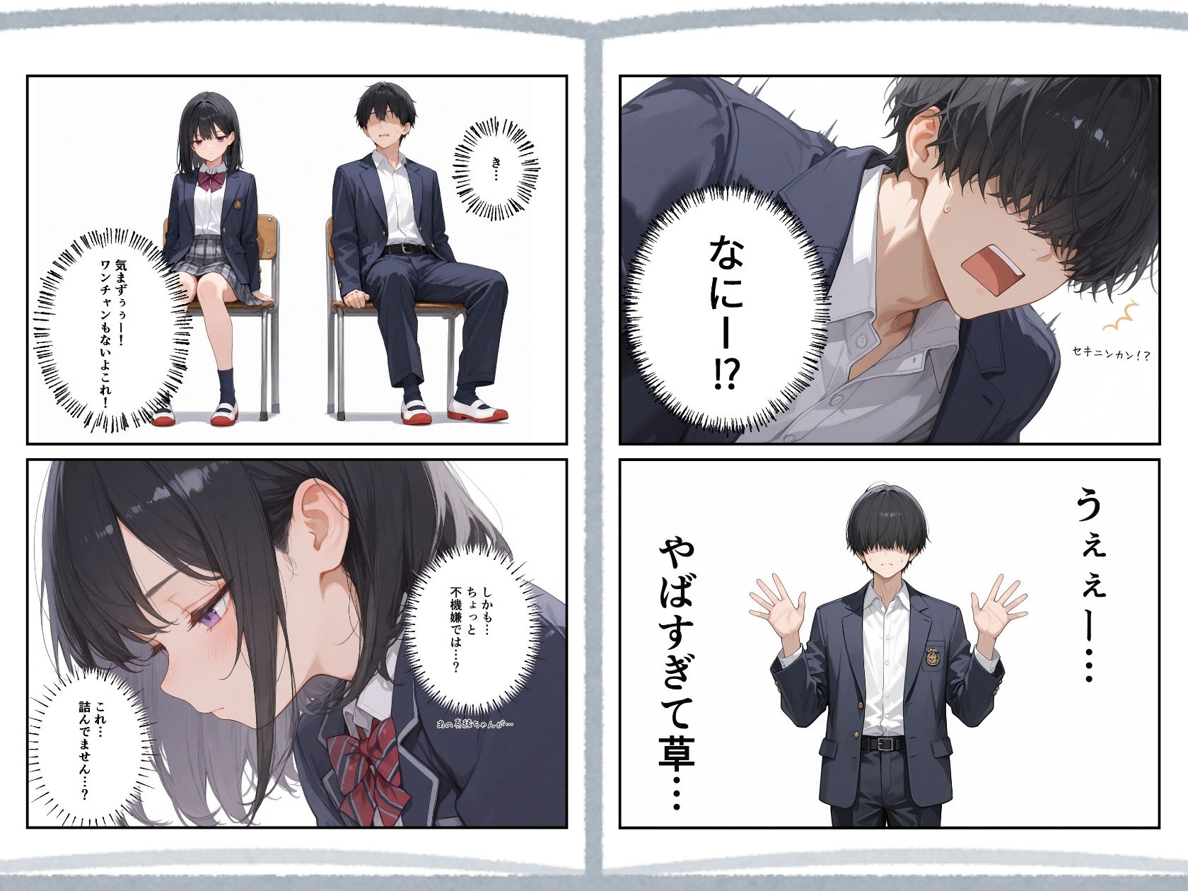 修学旅行、後。憧れの同級生との後日談。