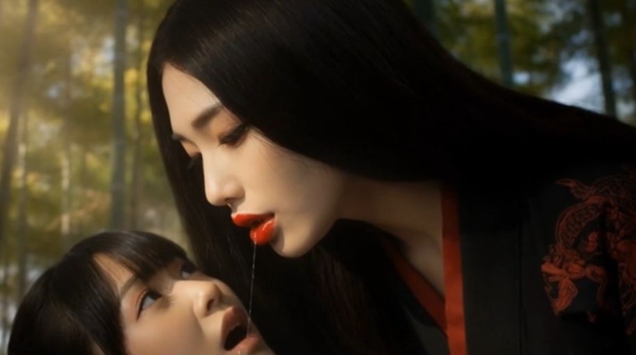 【キス洗脳】妖魔浄化士さくら 第二章 愛の支配の闇姫編 〜二つの結末〜 ハッピーエンド&闇姫勝利バッドエンド 4枚目