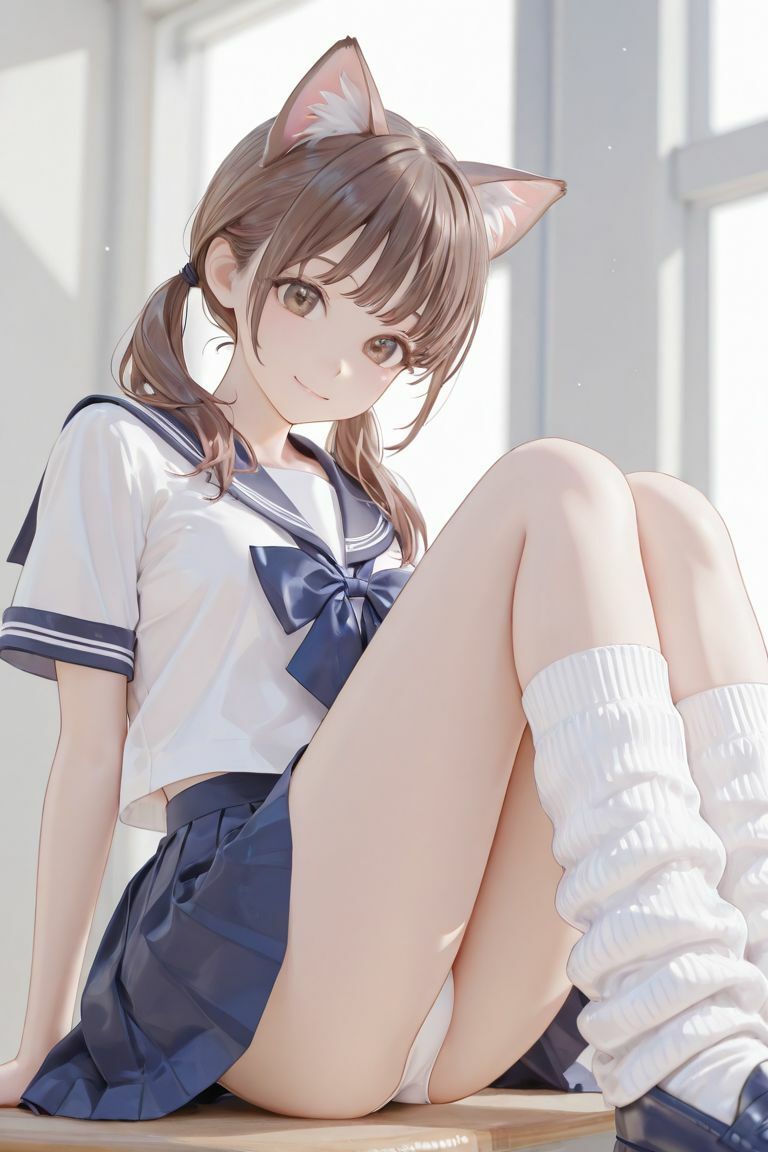 猫耳ルーズソックス 画像2