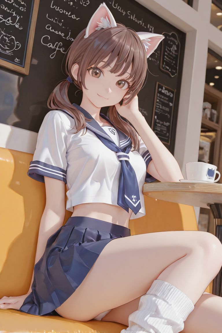 猫耳ルーズソックス 画像5