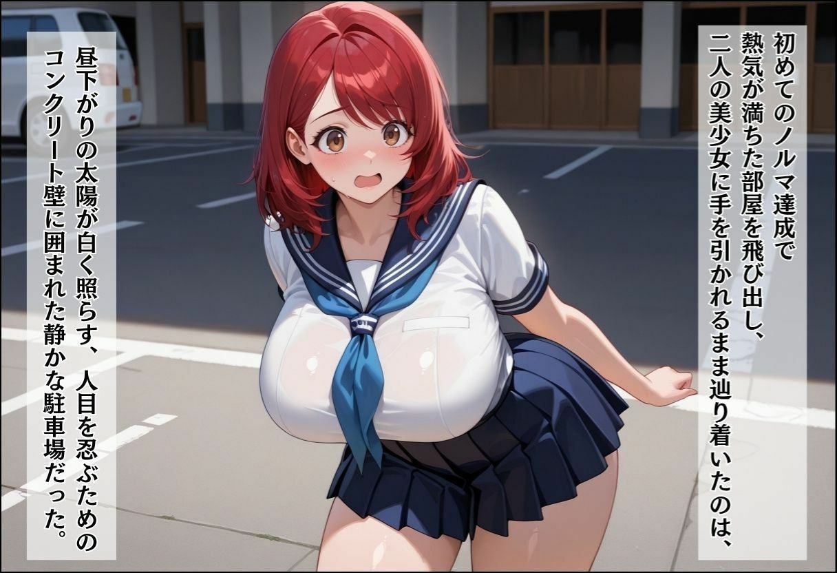中出ししないと追い出される物件に引っ越した話〜メス堕ち種付け制服JKコンビ編〜 画像8