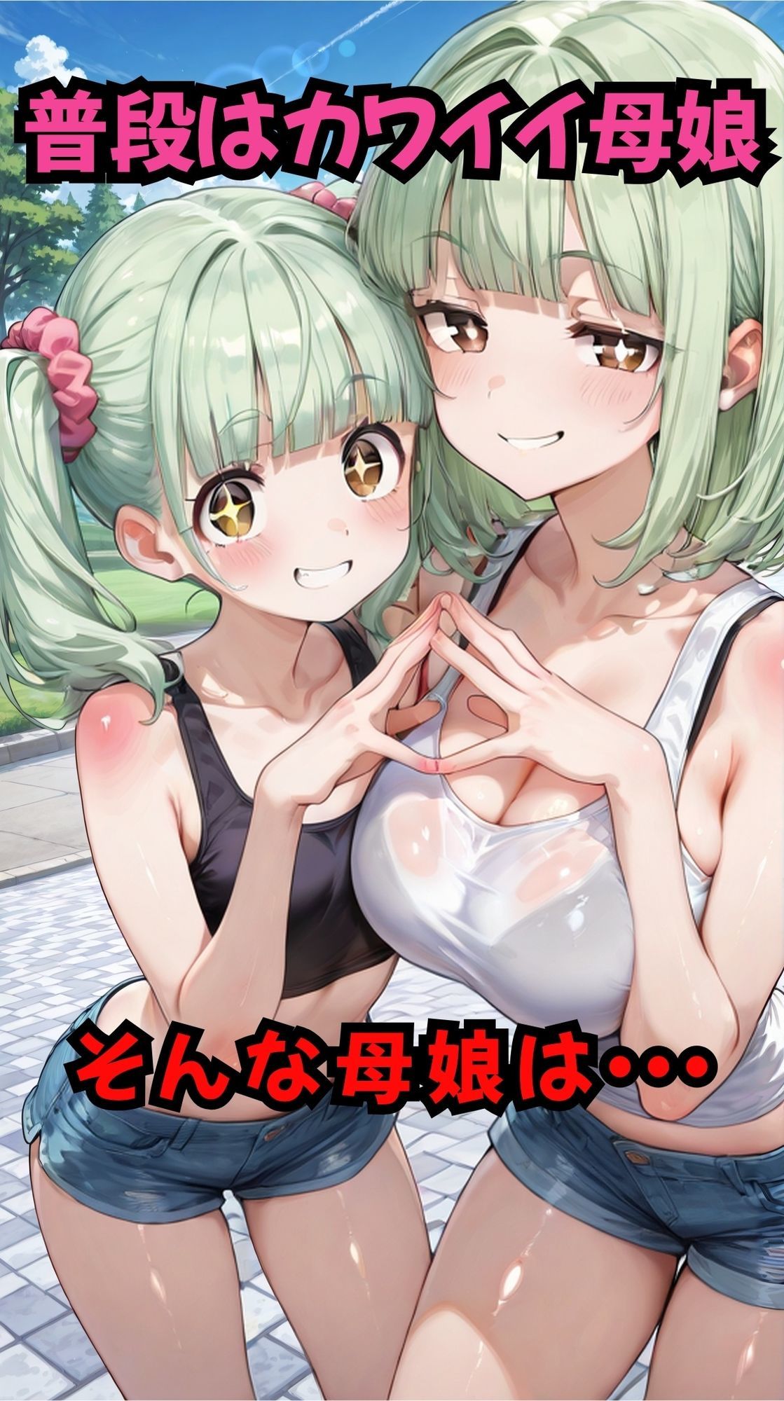 母娘の普段のスガタとエッチなスガタ3