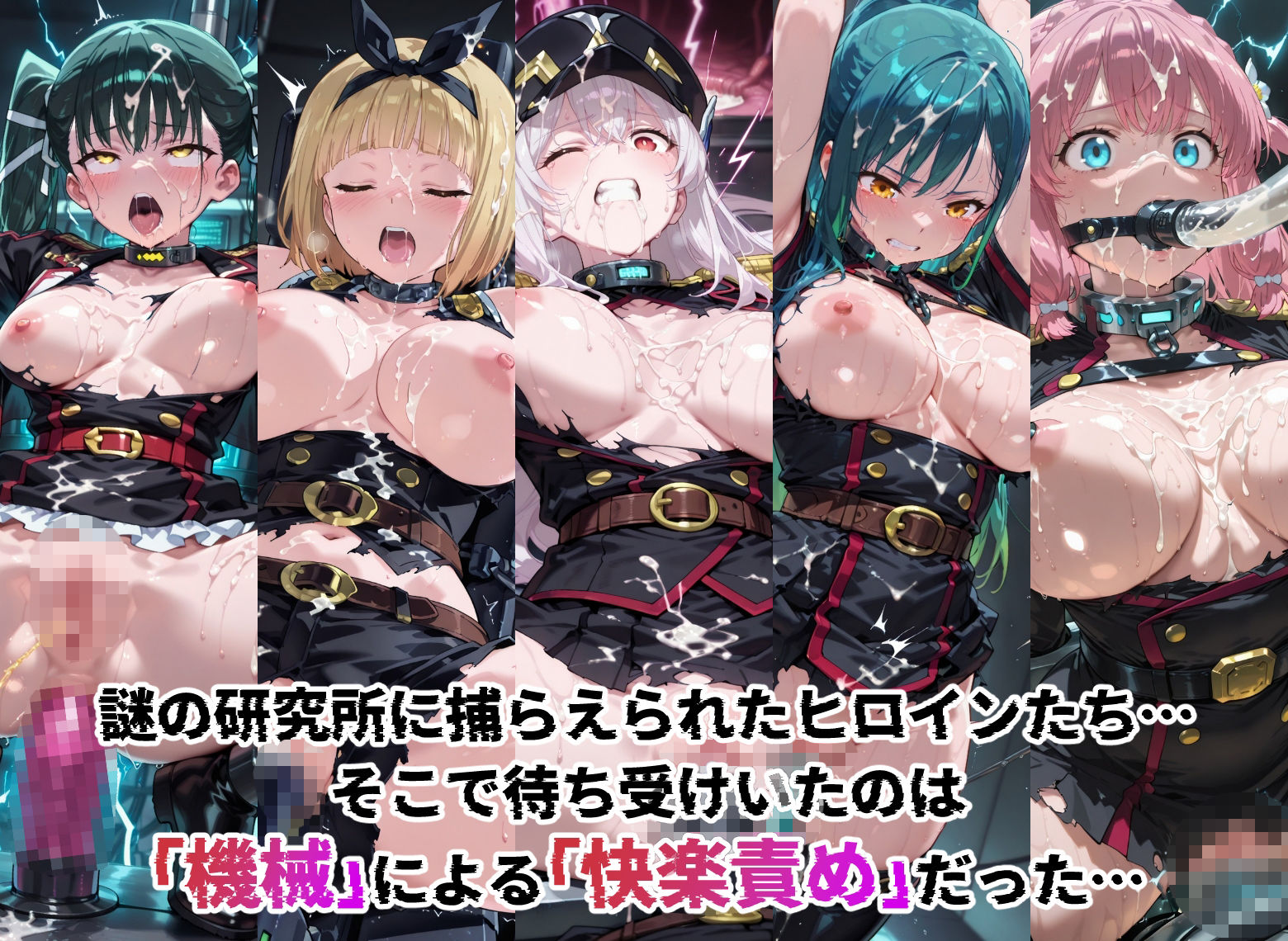ヒロイン機械陥落 魔都○兵のスレ○ブ編 サンプル1