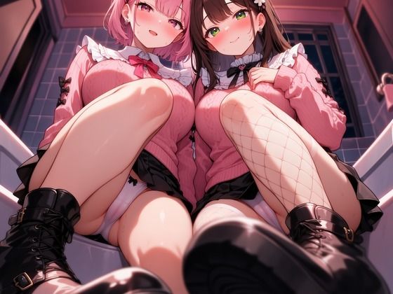 地雷系美少女の日常的パンチラ CG157枚＋ショート動画133本