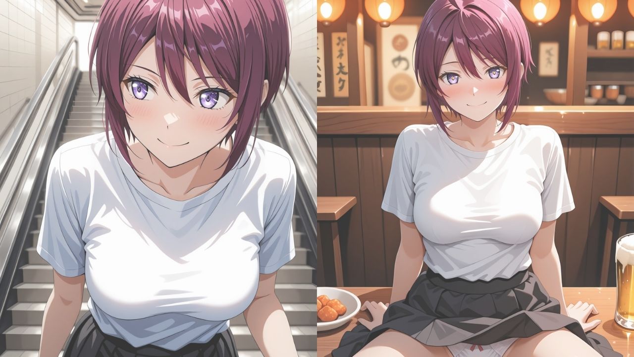 【4K高画質】【ミダレ。Ep28】抗えない快楽に沈めたい 酔花ノ宴 ル〇マ〇ア編 快楽堕ち序章394枚CG集1