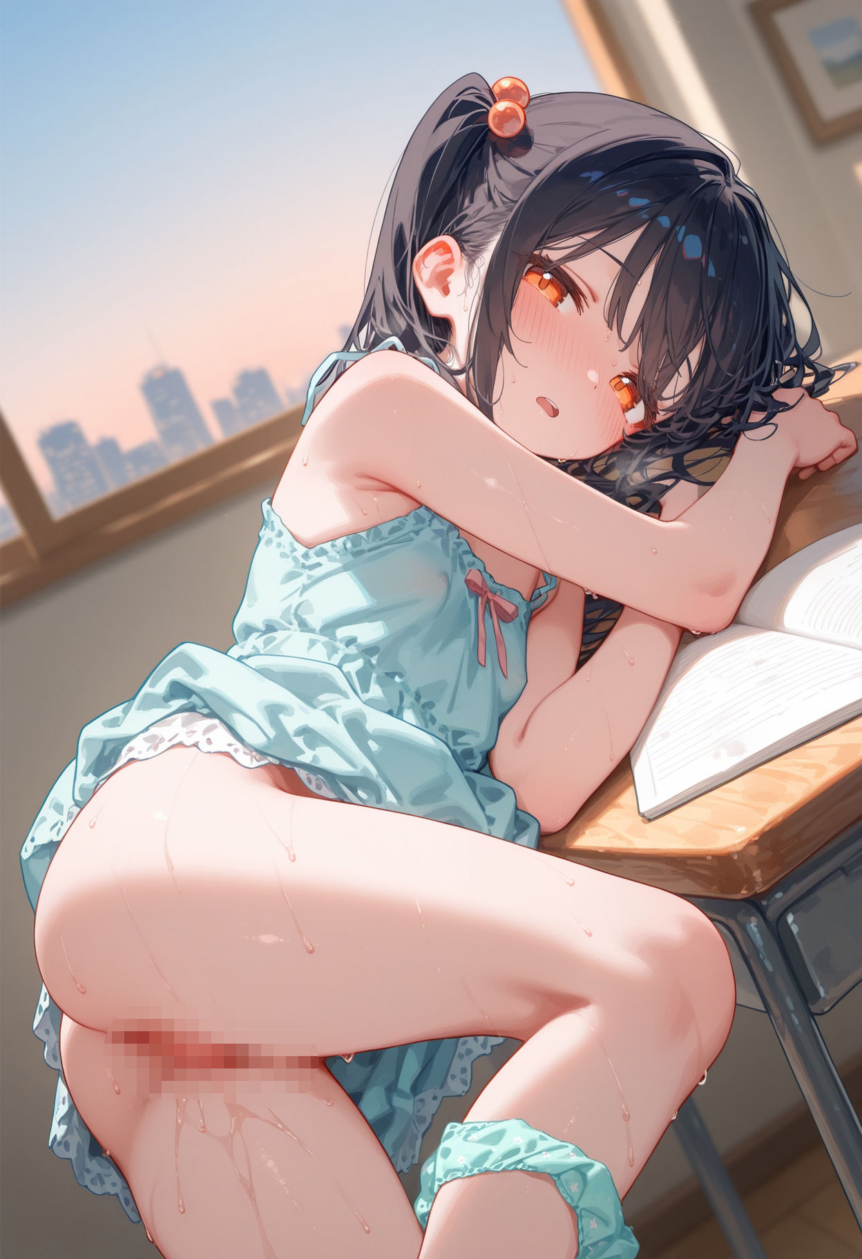 しみしみぱんつとぬるぬるまんこ サンプル画像2