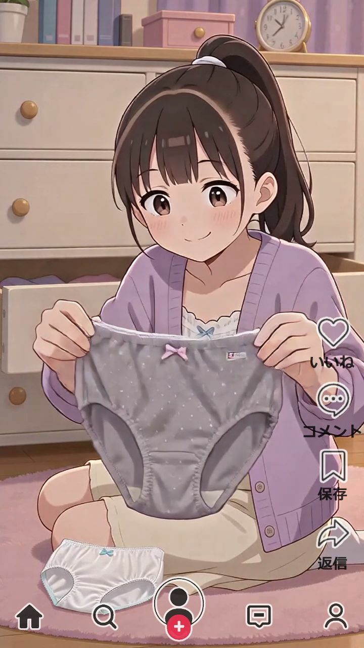 ［アニメ］顔出しでエロ自撮り 深く考えずに配信しちゃう女の子たち  ピロン_5