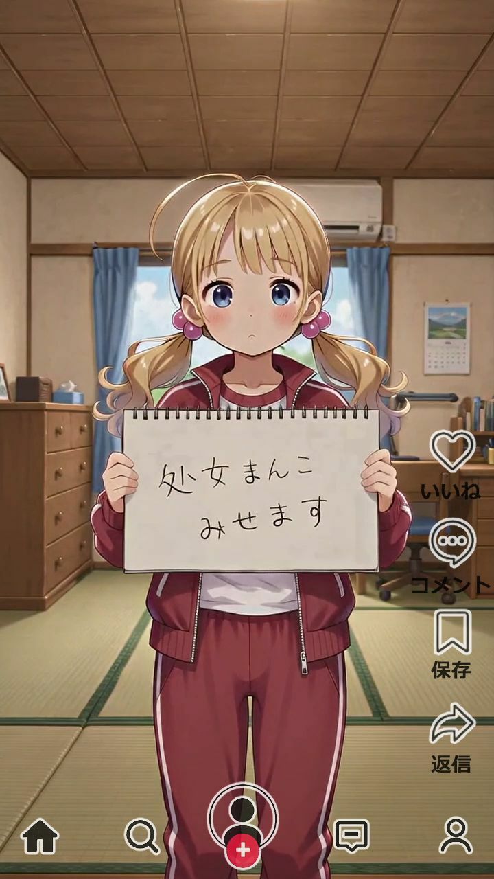 ［アニメ］顔出しでエロ自撮り 深く考えずに配信しちゃう女の子たち  ピロン_7