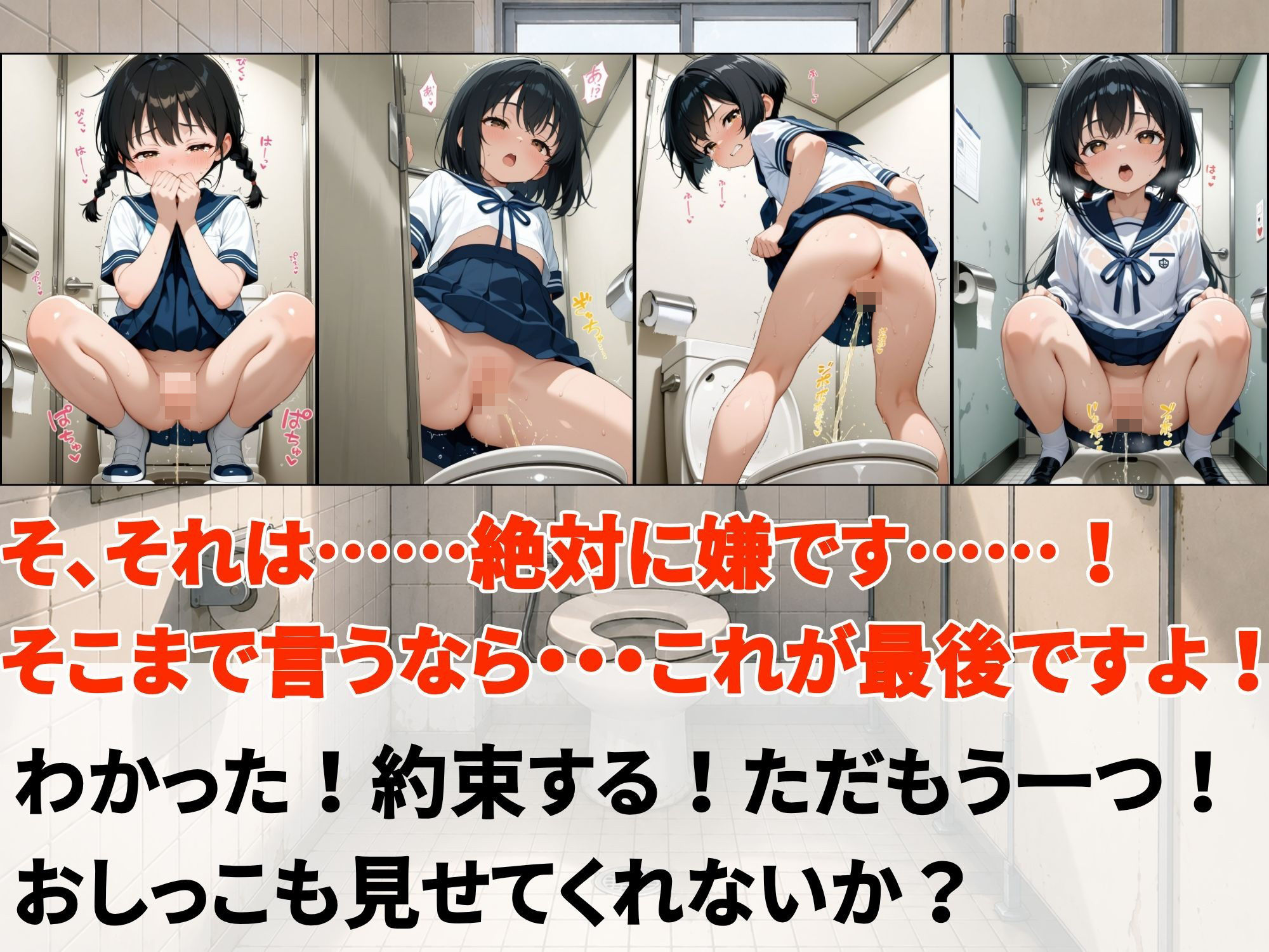 脱ぎたてすじまんパンツと時々おしっこ【学園編】_5