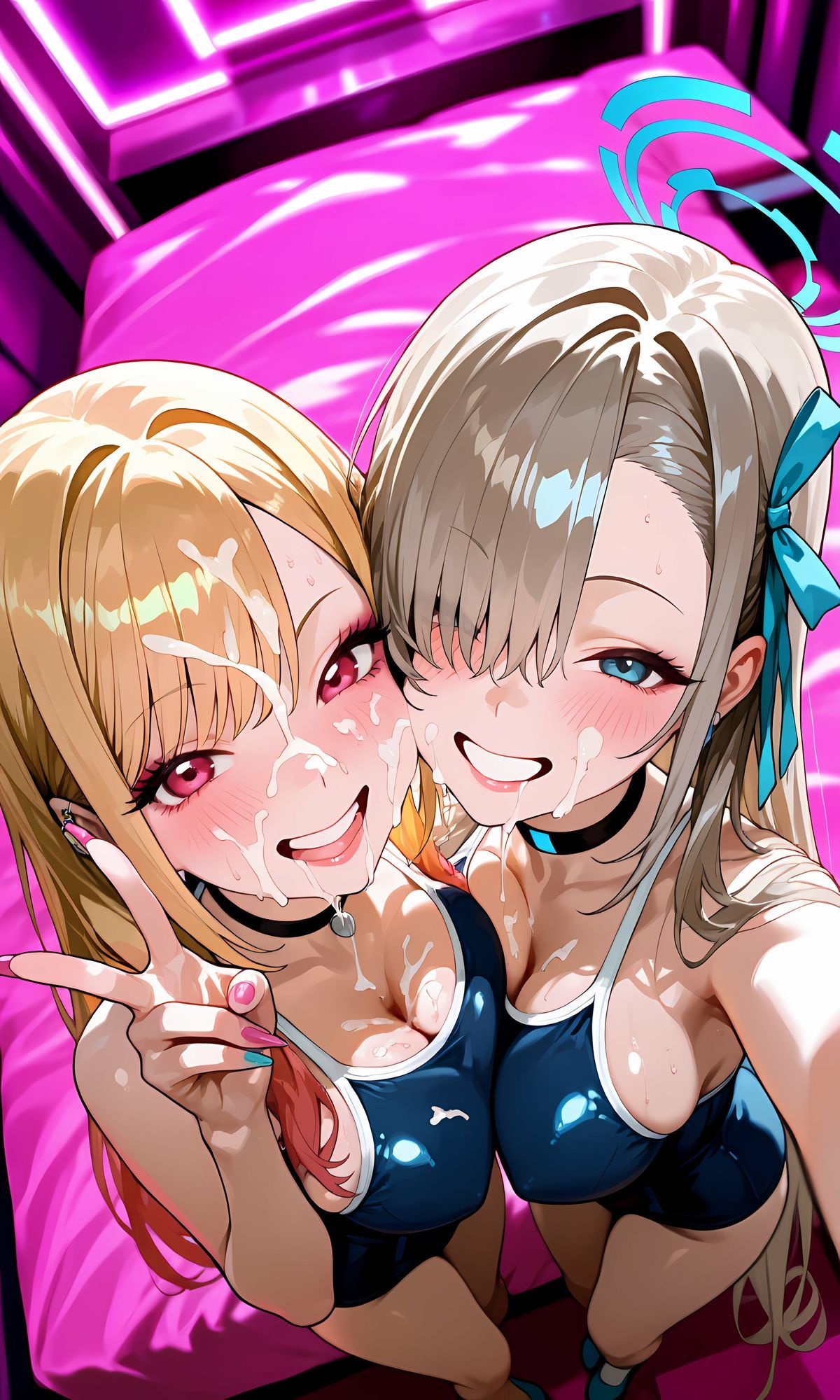 塩対応援交ギャルアスナとマリン 画像8