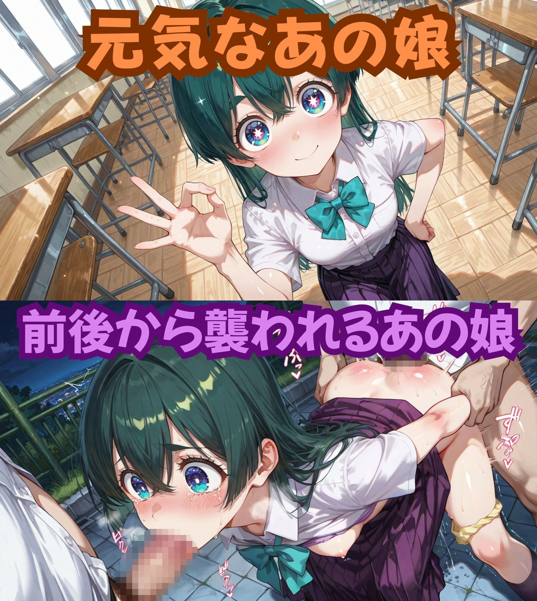クラスメイトの可愛いあの娘のエッチな表情_8