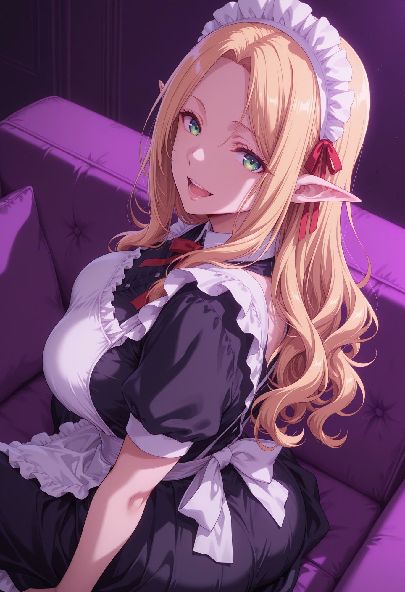 エルフのメイドさんの誘惑5 サンプル3