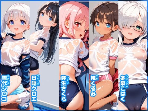 【あおいろ*グラフィ】ブルマ少女15人(2026年7月号)_4