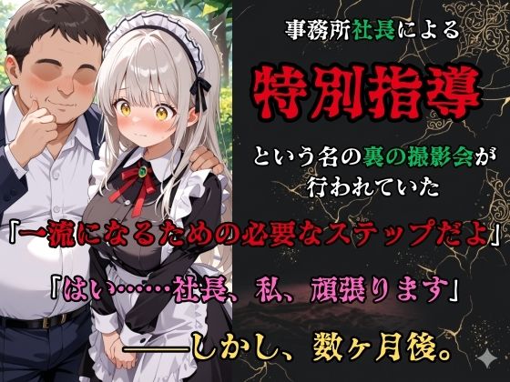 【裏流出ファイル】コスプレ事務所社長による所属モデルへの特別指導（銀髪メイド編） 画像2