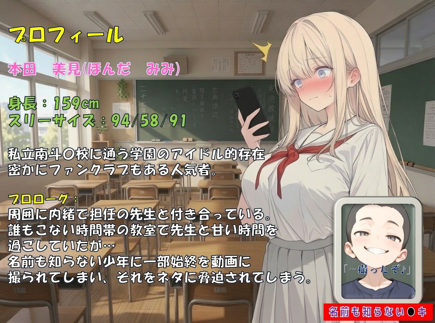 デジタルタトゥーを握られた代償〜ワル〇キの盗撮脅迫〜_2