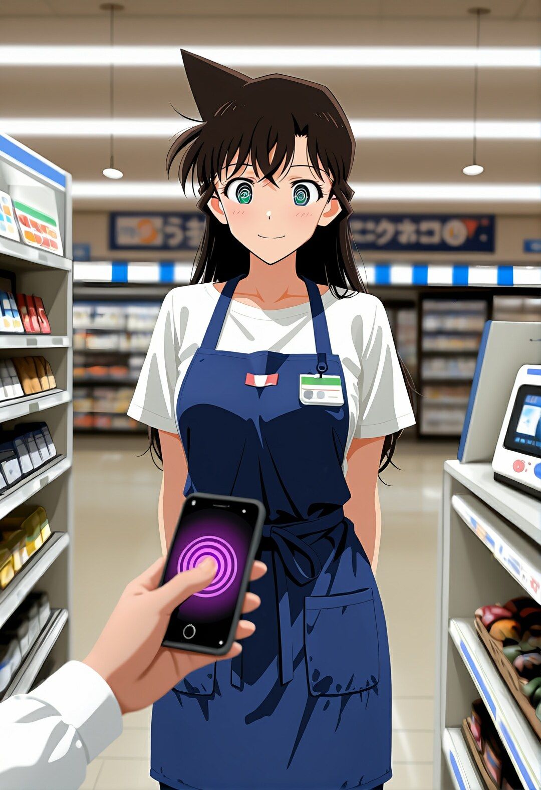 毛〇蘭の深夜コンビニ催●調教 〜アプリで堕ちたバイト少女の淫らな夜勤〜3