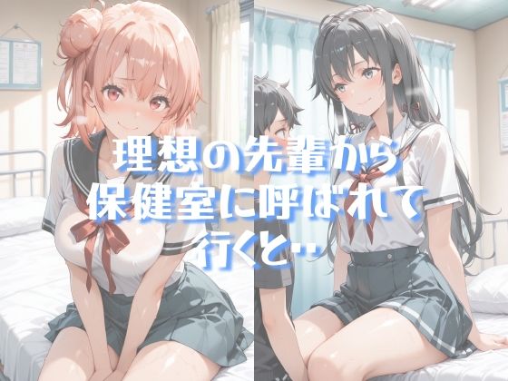 【やはり●の青春ラブコメはまちがっている。】先輩と保健室で・・ サンプル画像 2