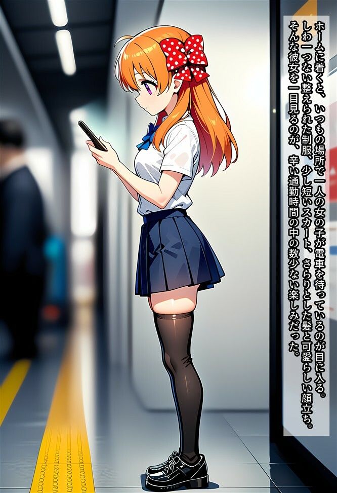 千代ちゃんを盗撮したり痴○したりする話 画像1