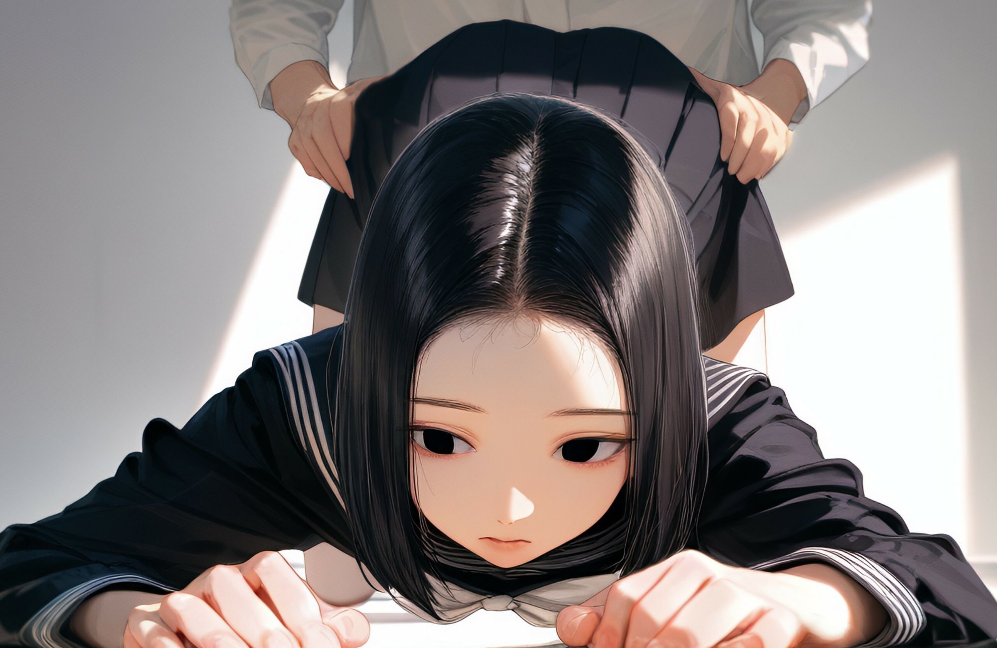 【原画CG集】ゲーム『時が止まった学校で』_5