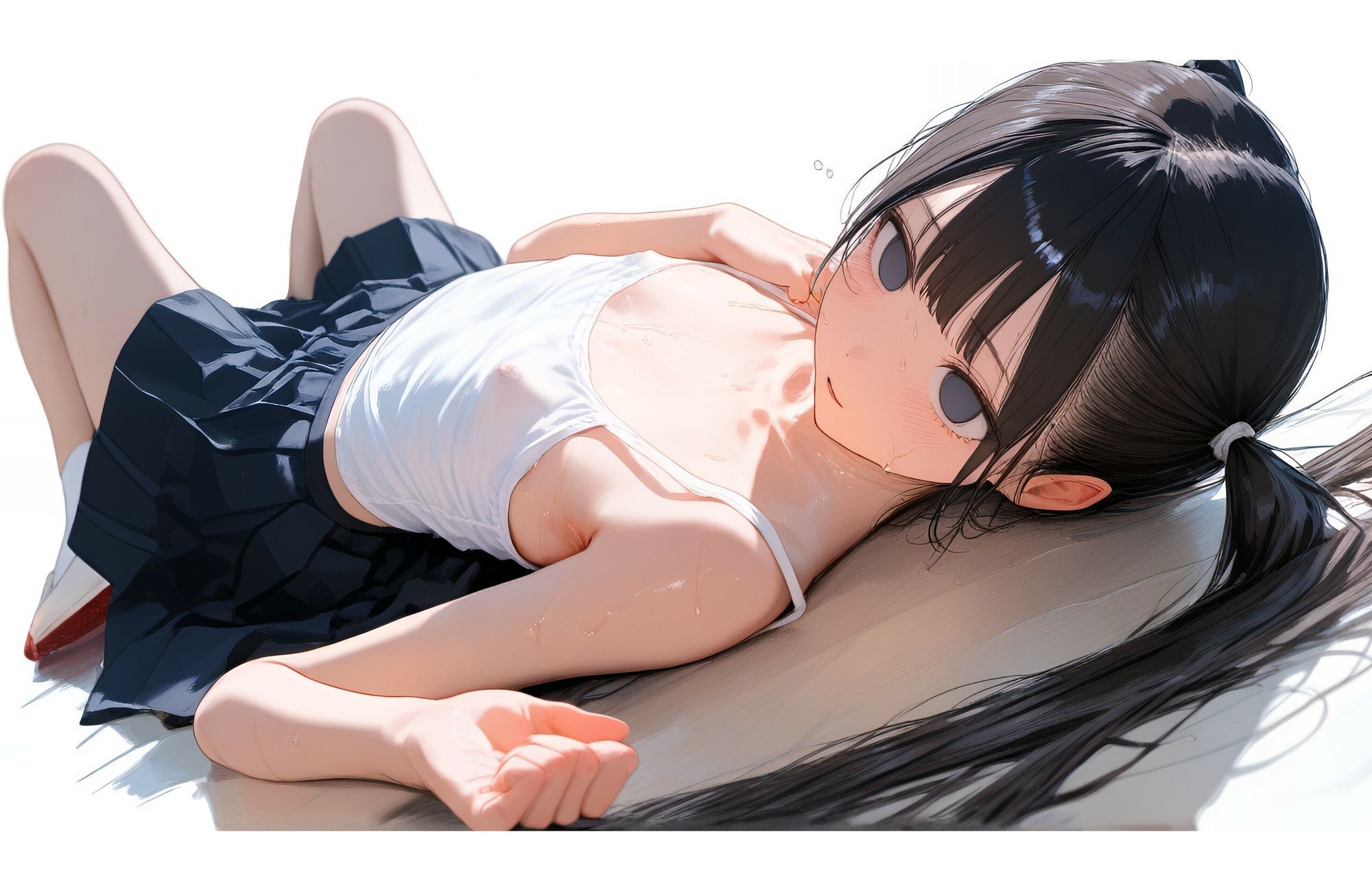 【原画CG集】ゲーム『時が止まった学校で』_11